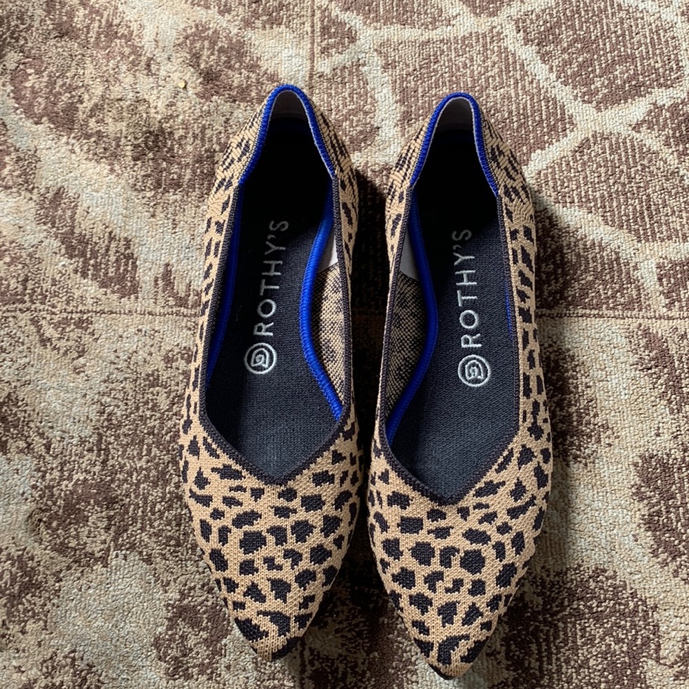 Rothy’s Leopard The Point 8